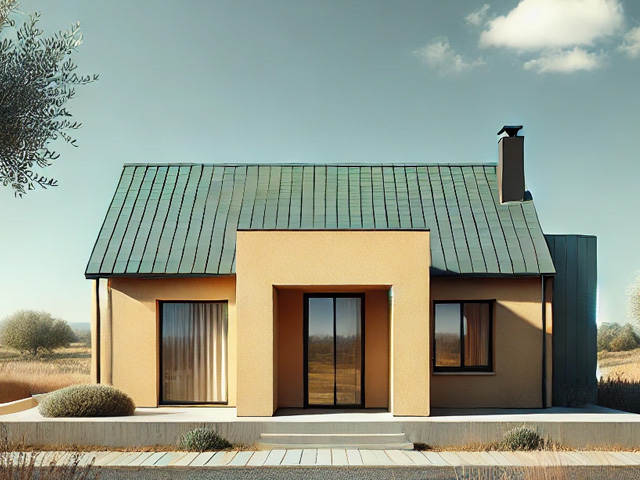 モスグリーン×クリーム@AIによる画像生成